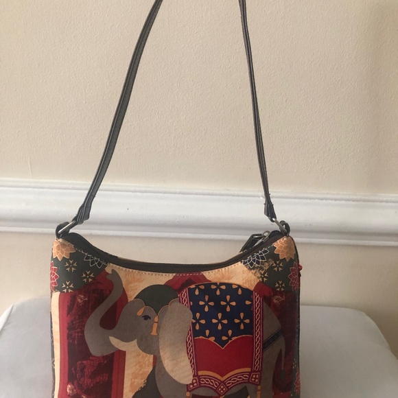 Elephant Print Pocketbook - Picture 1 of 3